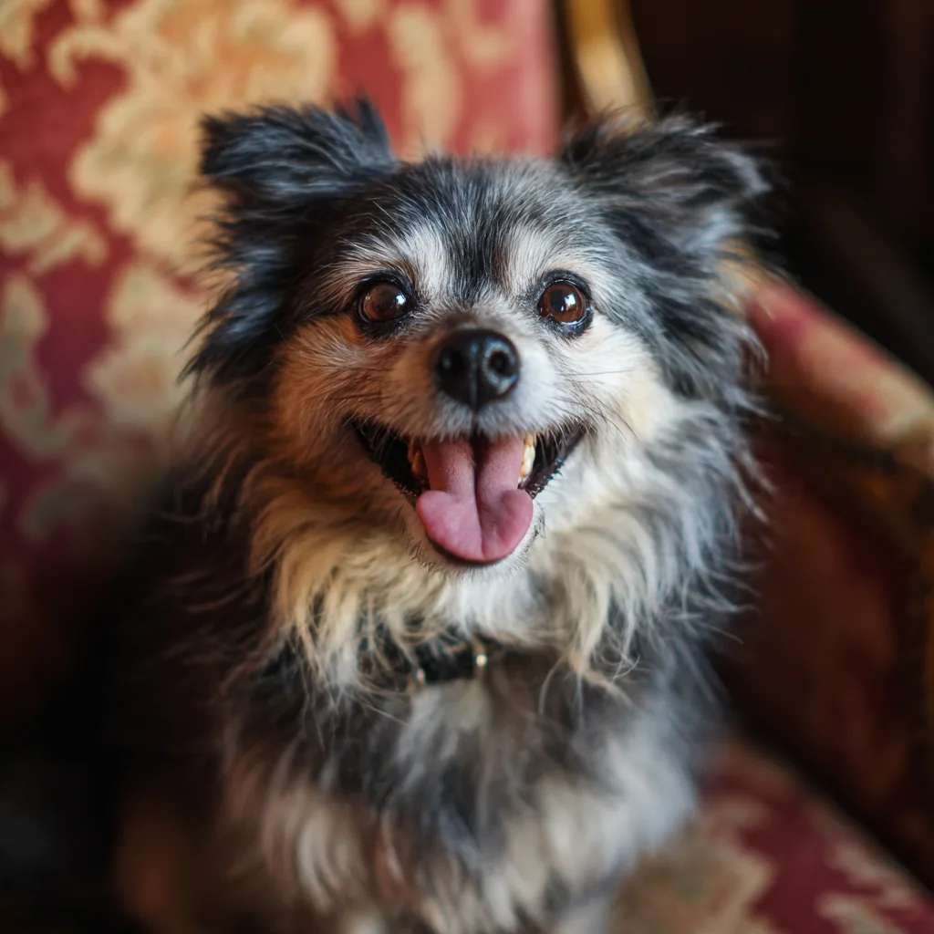 In-home dog portrait session near Boston MA