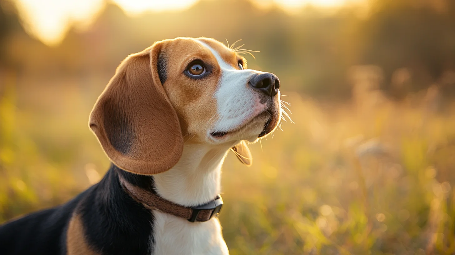 Beagle portrait on the South Shore of Massachusetts