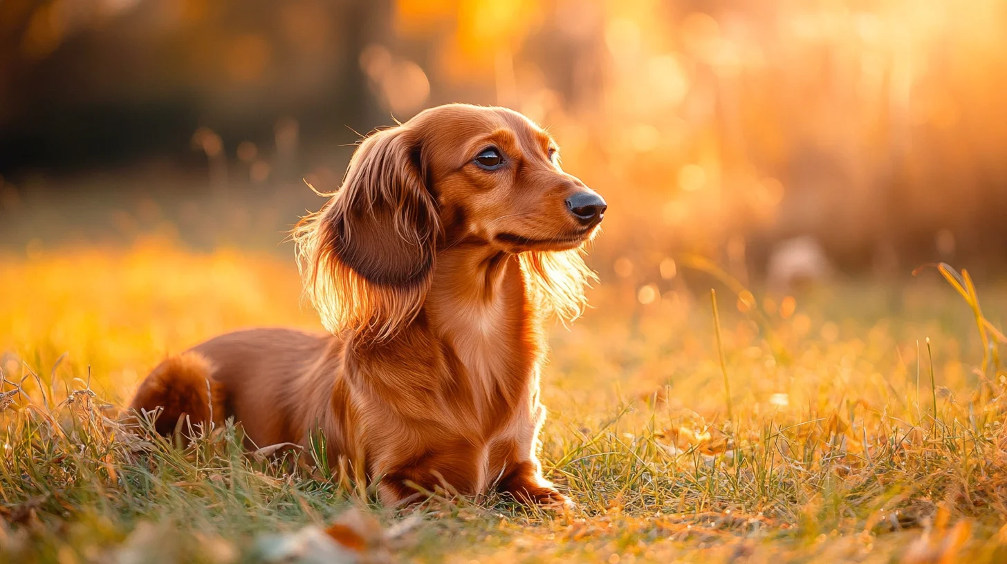 Dachshund portrait South Shore Massachusetts