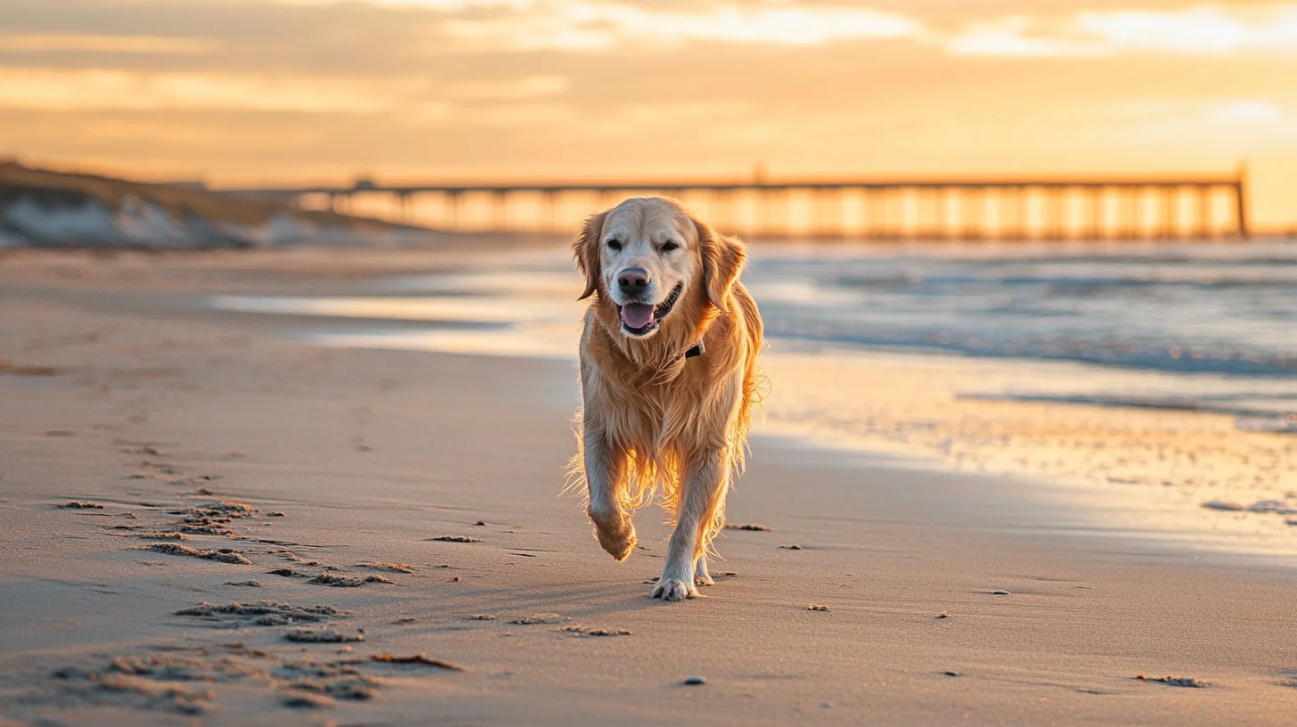 Dog photography gift session on Duxbury Beach Massachusetts